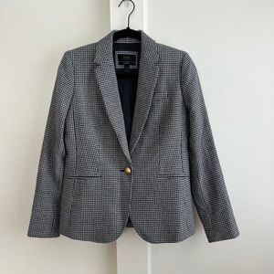 J. Crew Houndstooth Blazer